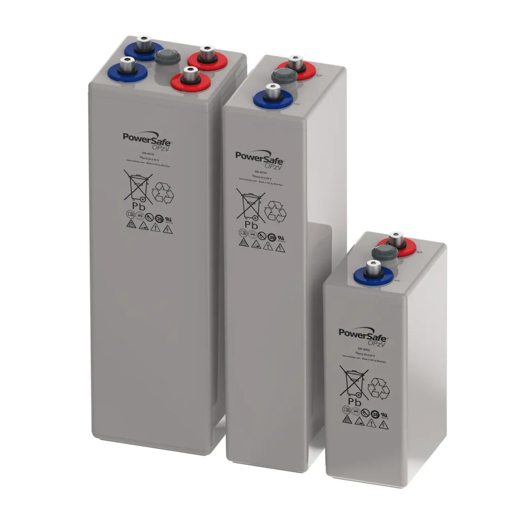 Baterías PowerSafe OPzV 2V 1500Ah para banco de subestación crítica