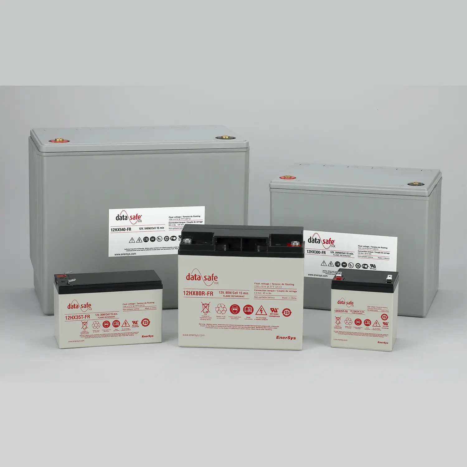 Batería DataSafe HX VRLA de alta tasa para sistemas UPS de centros de datos y telecomunicaciones