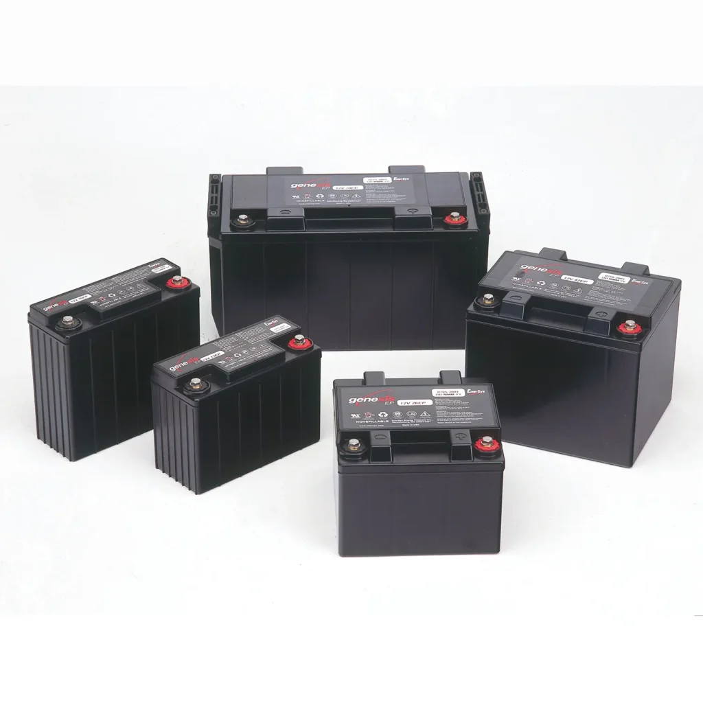 Batería Genesis EP TPPL VRLA para ciclo profundo y aplicaciones UPS con recarga rápida