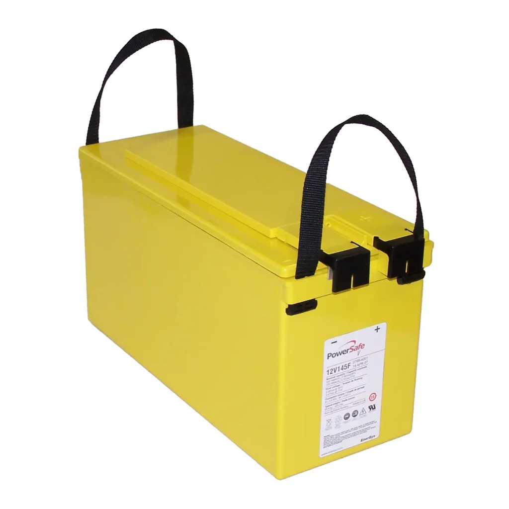 Batería PowerSafe V-FT TPPL de terminal frontal para racks de telecomunicaciones 19 y 23 pulgadas